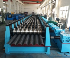 波紋膜板弧型波成型機