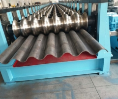 波紋膜板弧型波成型機