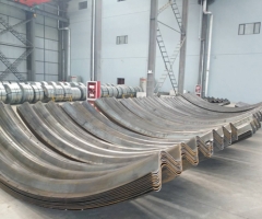 波紋膜板弧型波成型機