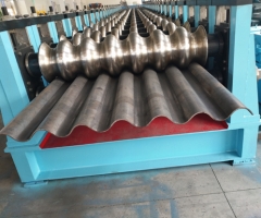 波紋膜板T型波成型機