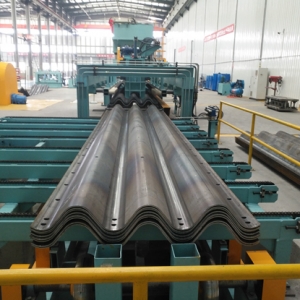 涵洞金屬波紋板成型機