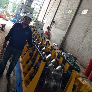 高速公路護(hù)欄成型機