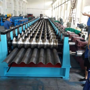 涵洞波紋板成型機