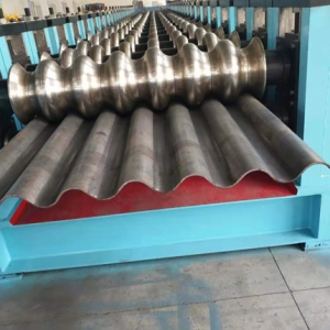 涵洞波紋板成型機