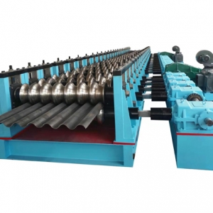 涵洞波紋板成型機